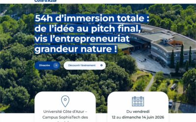 Eos Associés, partenaire avec le Techstars Startup Weekend Côte d’Azur 2026, du 12 au 14 juin